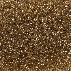 MIYUKIデリカビーズ  シリンダー  日本製シードビーズ  11/0  （db0181)シルバーライニング銅  1.3x1.6mm  穴：0.8mm  約2000PCS /ボトル  10 G /ボトル&nbsp;SEED-JP0008-DB0181