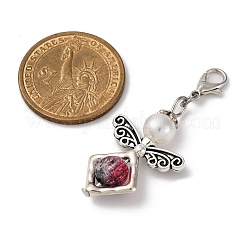 Ангел акрил с подвесными украшениями из сплава HJEW-JM03470