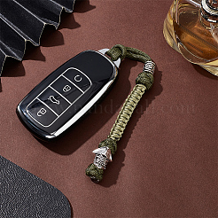 Нейлоновый парашютный шнур ручной работы для мужчин&nbsp;HJEW-WH0043-66AS-01