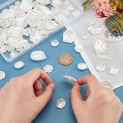 150 шт. 3 подвески из искусственного жемчуга с перламутровым покрытием и акриловыми бусинами SACR-PH0001-50