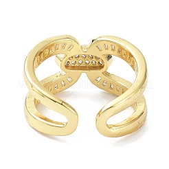 Echtes 18k vergoldetes breites Band für Damen&nbsp;X-ZIRC-C021-12G