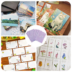 50 pellicola per carta laser con motivo a cuore in PP&nbsp;AJEW-TADJ0001-27E
