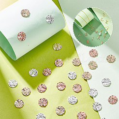 36шт 3 цвета латунные подвески&nbsp;KK-AR0003-22