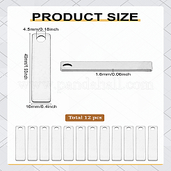 12 шт. подвески из нержавеющей стали 201&nbsp;STAS-LP0002-42