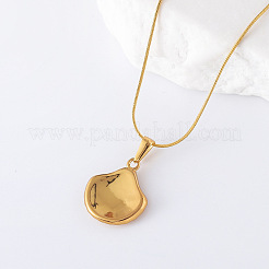 3 шт. европейская подвеска в форме морской ракушки из нержавеющей стали для женщин TC1409