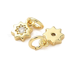 Латунные микро проложить кубического циркония подвески KK-Z120-11G