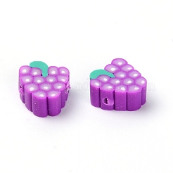 Бусины из полимерной глины  CLAY-WH0004-02