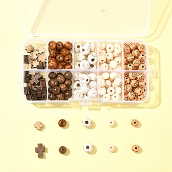 Бусины из натурального дерева венге DIY-FS0006-70