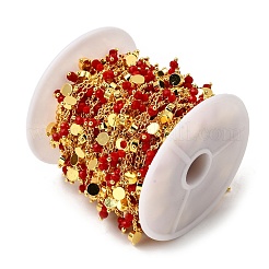 Латунные плоские круглозвенные цепи CHC-H114-07G-07