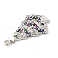 Подвески из кубического циркония с покрытием из латуни KK-R150-07P