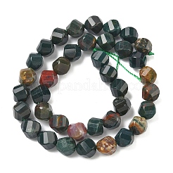 Бусины из натурального гелиотропного камня / гелиотропа&nbsp;G-C267-B03