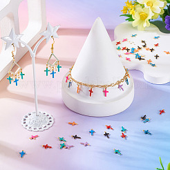 50 шт. эмалированные подвески из нержавеющей стали 304&nbsp;STAS-TA0003-32B