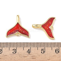 Латунь эмаль подвески&nbsp;KK-L256-46B-G