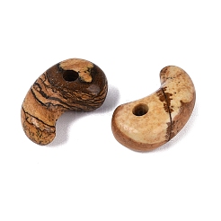 Natur Bildjaspisses Anhänger&nbsp;G-S294-07B-10