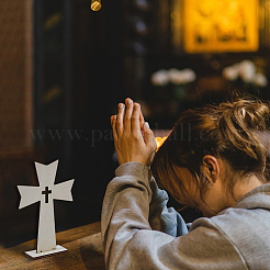 40 шт. 2 стиля для украшения витрины из дерева на Хэллоуин&nbsp;AJEW-DC0003-29