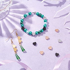 16 шт. 4-х цветные бусины из нержавеющей стали 304 STAS-DC0002-05