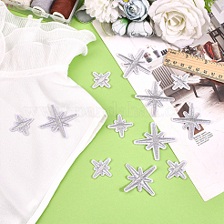 80 шт. 2 стиля полиэстеровая компьютерная вышивка звезда нашивки утюгом/пришиванием&nbsp;PATC-ME0001-17B