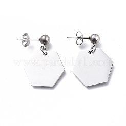 Некорневая нержавеющая сталь 304 SJEW-K153-56P