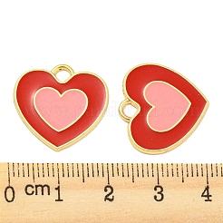 Подвески из экологически чистого сплава с эмалью&nbsp;ENAM-M061-03G