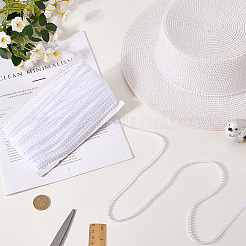 Плетеная кружевная лента из полиэстера OCOR-WH20006-67B