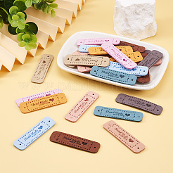 Этикетки из микрофибры DIY-TA0003-14