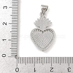 Латунные микро проложить кубического циркония подвески&nbsp;KK-P323-11U-P01