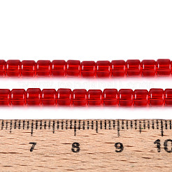 Прозрачные стеклянные бусины&nbsp;GLAA-N065-4x4mm-A04