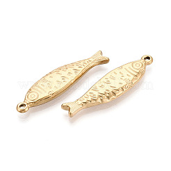 Подвески в виде рыбок из нержавеющей стали 304&nbsp;STAS-T069-13G