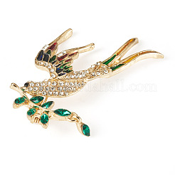 Pines de esmalte con rhinestone&nbsp;JEWB-TADJ0001-03A