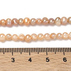 Нити из натурального культивированного пресноводного жемчуга&nbsp;PEAR-L034-09B