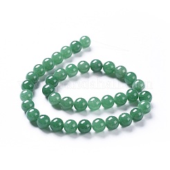 Teñidos de jade natural de hebras&nbsp;G-I261-E01-10mm-1