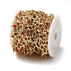 Латунные цепи со стеклянными звеньями CHC-R001-06G-05