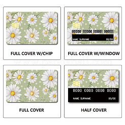 ПВХ пластиковые водонепроницаемые наклейки для карт DIY-WH0432-041