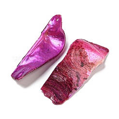 Большие подвески из натуральной ракушки акоя&nbsp;BSHE-G034-09B