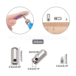 Заглушки из цинкового сплава FIND-PH0001-48P-WH