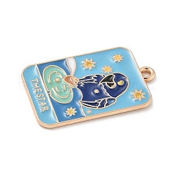 Подвески с эмалью из сплава Таро&nbsp;ENAM-A008-47KCG-02