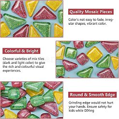 Glitzerglas Cabochons&nbsp;GLAA-FH0001-02A