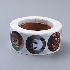 Самоклеящиеся бумажные наклейки DIY-E027-A-12