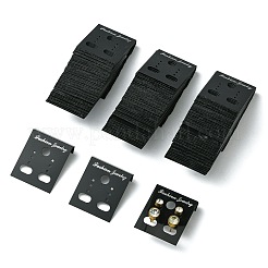 180PCS дисплей карты прямоугольник пластиковые серьги EDIS-FS0001-01A