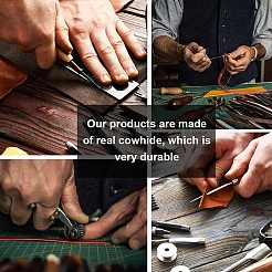 Прямоугольная кожаная обложка для путешествий на паспорт AJEW-WH20007-03B