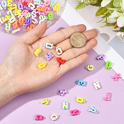 180г 3 стиля непрозрачные акриловые подвески&nbsp;MACR-SC0002-45