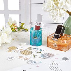 Самоклеющиеся латунные наклейки DIY-PH0004-26