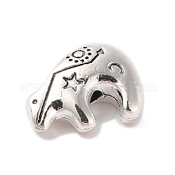 Сплавочные овальные бусины тибетского стиля  FIND-C060-35C-AS