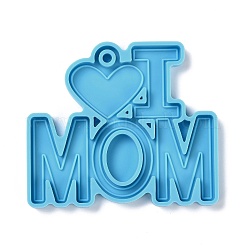 Тема дня матери diy кулон силиконовые Молды DIY-C030-01