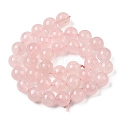 Натуральный мадагаскар розовый кварц бисер пряди&nbsp;LS-G-B167-A07-10mm