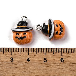 Colgantes de resina opaca con tema de halloween&nbsp;LS-RESI-D075-02A