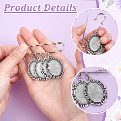 4 broche en fer&nbsp;JEWB-UN00010