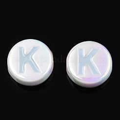 Акриловые бусины с УФ-эмалью&nbsp;PACR-N015-01D