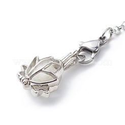 Chakra naturel et synthétique pierre mixte pendule radiesthésie pendentif décorations&nbsp;PALLOY-JF01882