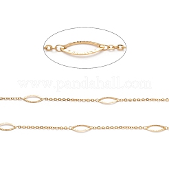 Ионное покрытие (ip) 304 нержавеющая сталь конский глаз звено кабель цепи STAS-P254-08G